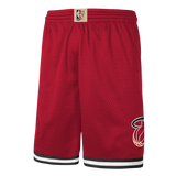 Mitchell & Ness Miami HEAT HWC Red Swingman Youth Shorts - 1
