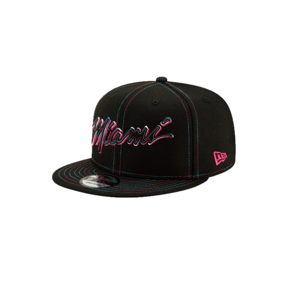 Court Culture Original Vice Neons Miami Heat Snapback
