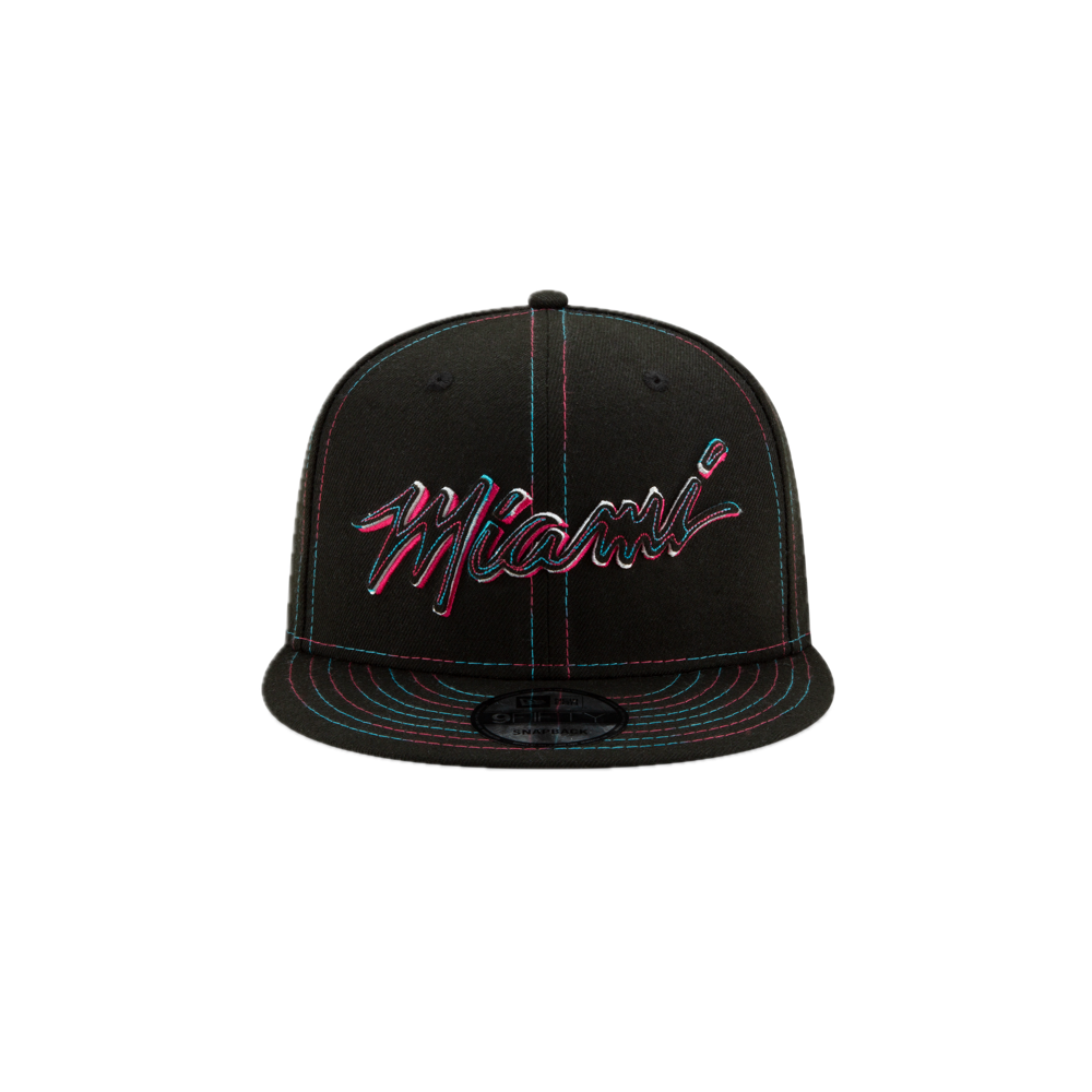 Court Culture Original Vice Neons Miami Heat Snapback