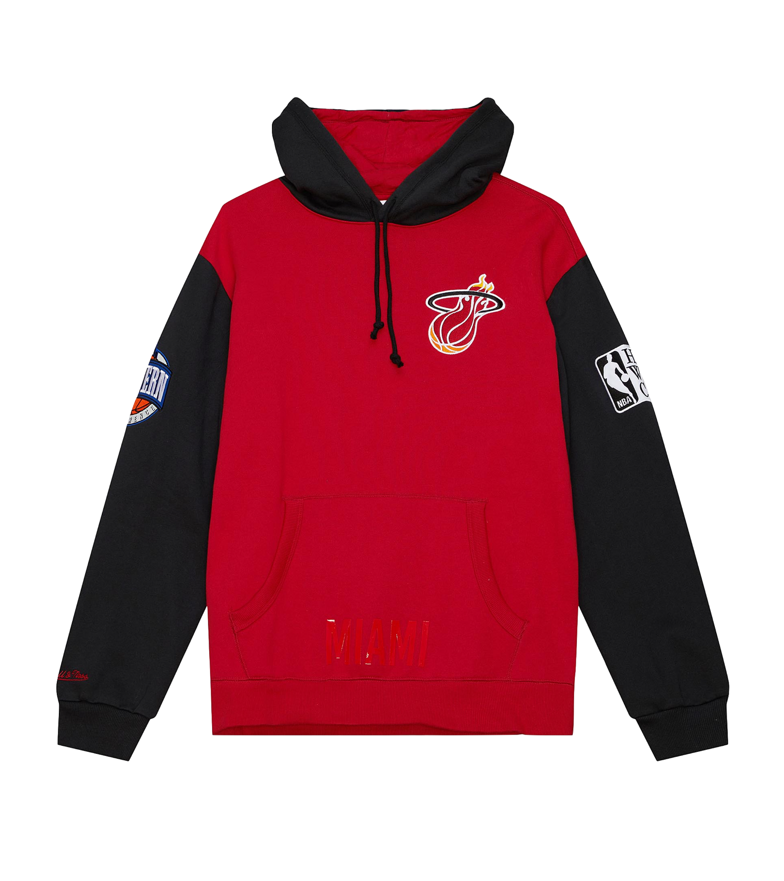 Miami HEAT Fleece Hoodie by Mitchell & Ness Miami HEAT Fleece Hoodie by Mitchell & Ness