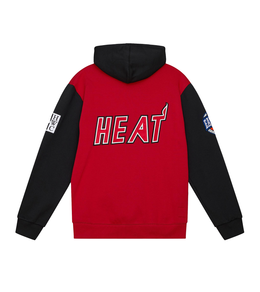 Mitchell&Ness シャック HEAT マイアミ オニール レジェンド Miami HEAT Fleece Hoodie by Mitchell & Ness