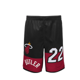 Jimmy Butler Miami HEAT Name & Number Youth Shorts - 1