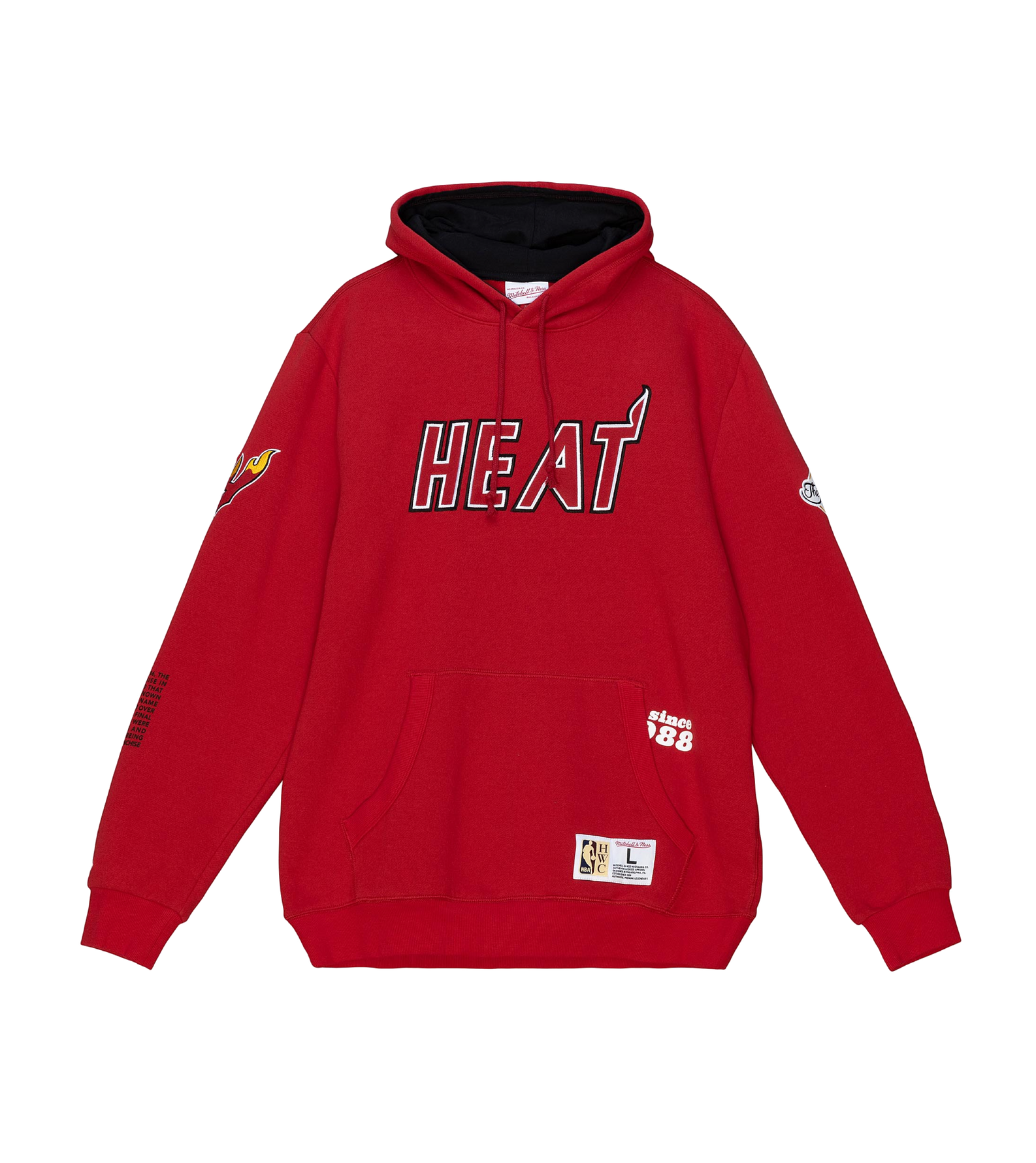 Mitchell And Ness Miami Heat Origins Hoodie Mitchell And Ness Miami Heat Origins Hoodie