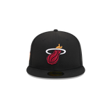 New Era Miami HEAT Side Patch Fitted Hat - 1
