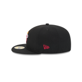 New Era Miami HEAT Side Patch Fitted Hat - 6