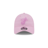 New Era Miami HEAT Pink Tonal Dad Hat - 1