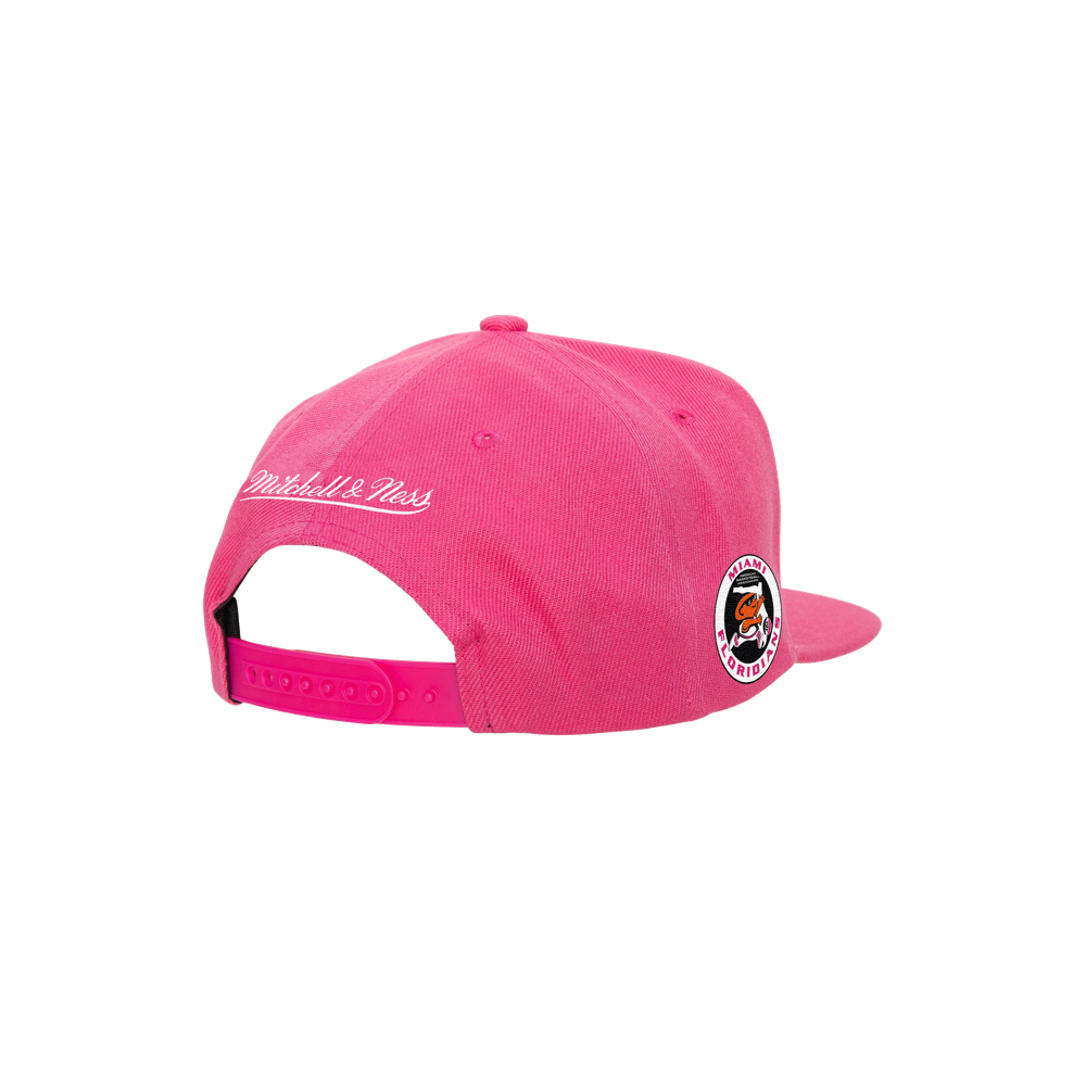 Mitchell And Ness Miami Snapback | Miami HEAT | Hat