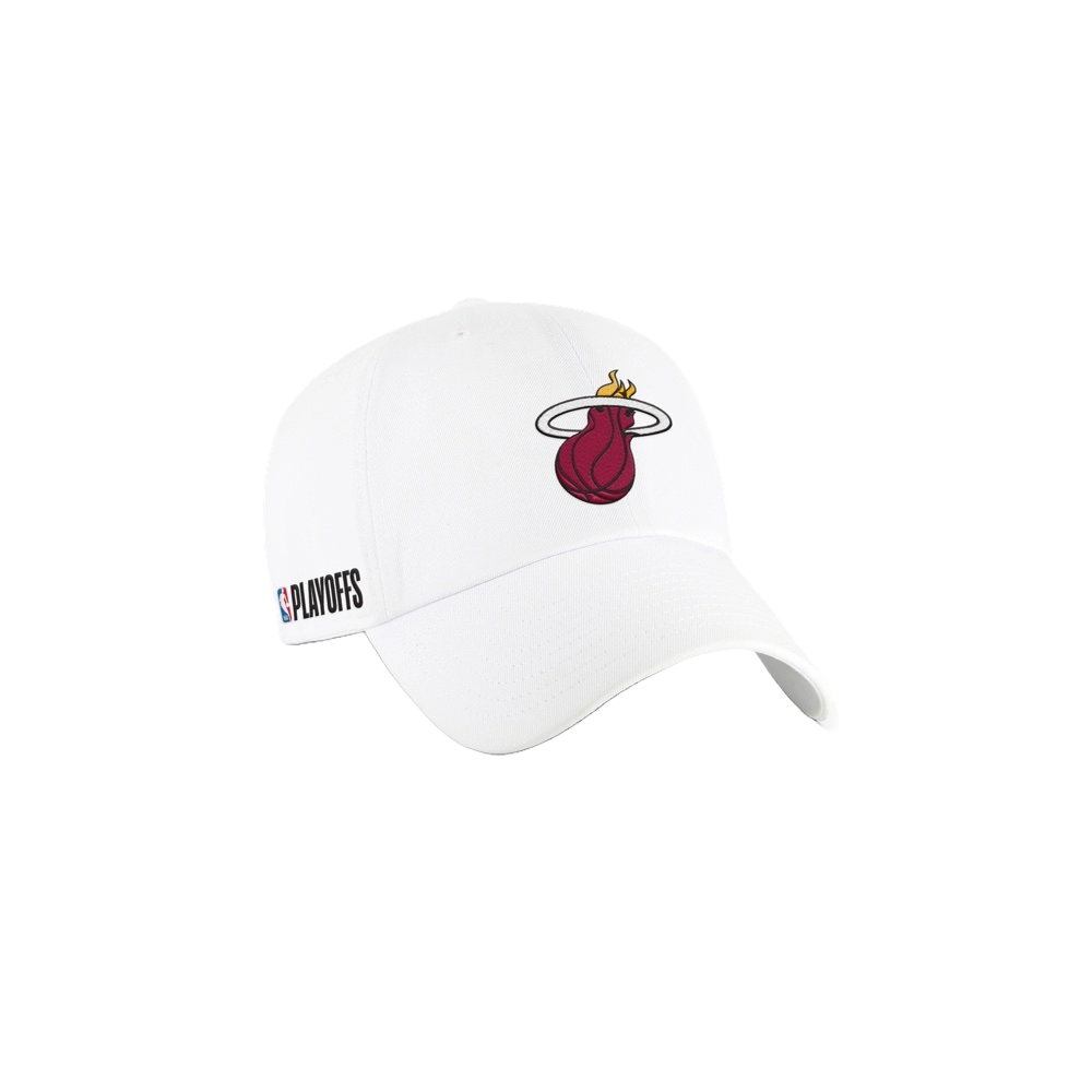 '47 Brand Miami HEAT 2024 Playoffs Dad Hat Unisex Caps TWINS   