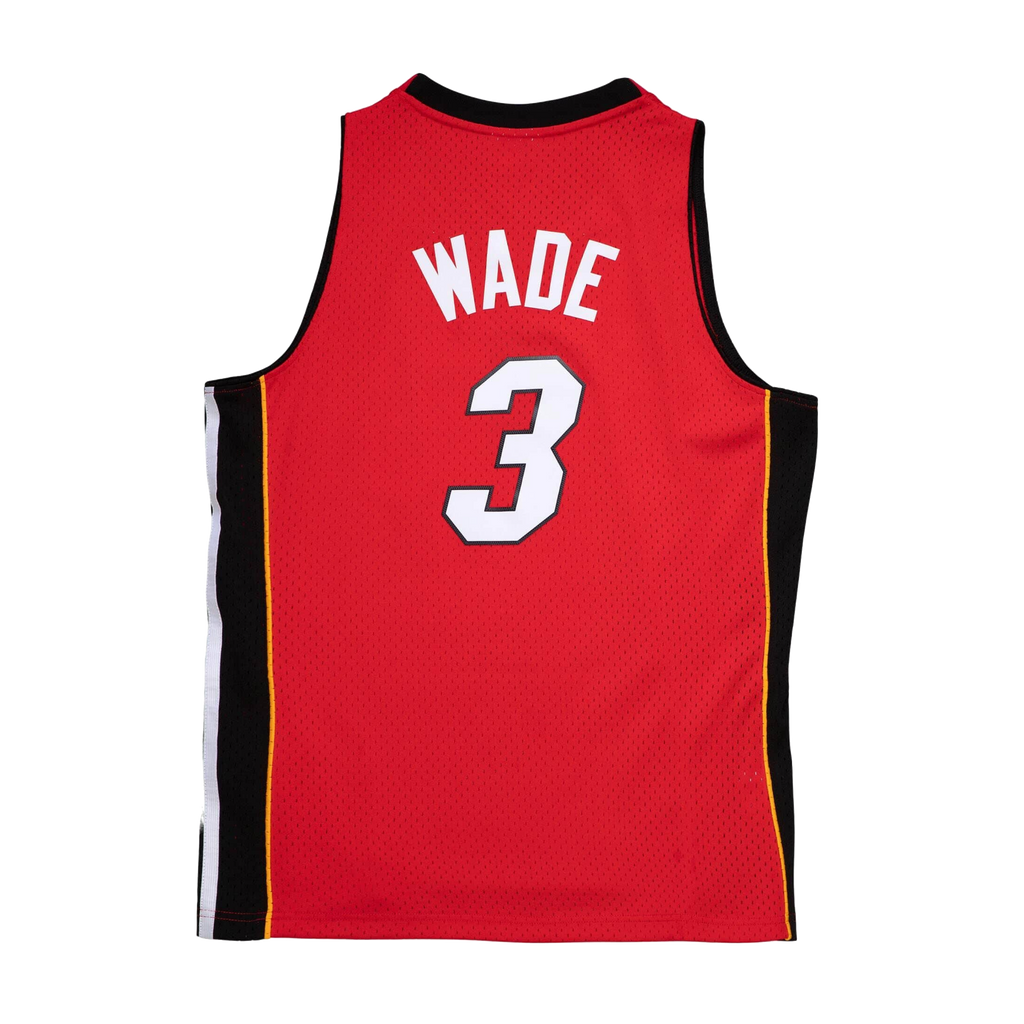 Dwyane Wade Mitchell Miami Heat Swingman Jersey 2005 06