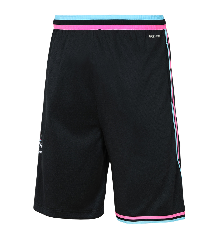 Nike Miami HEAT Original Vice Nights Youth Swingman Shorts |Miami