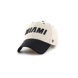 '47 Brand Miami HEAT Lunar Script Dad Hat - 1