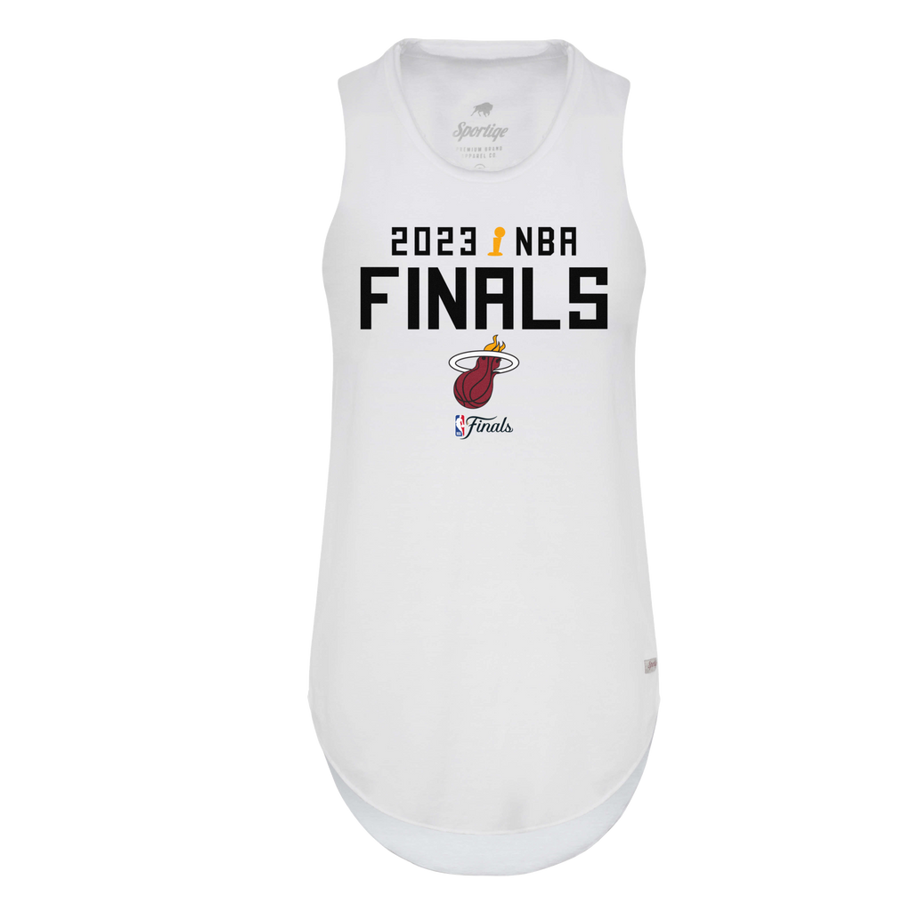 Sportiqe Miami HEAT 2023 NBA Finals Womens Tank WOMENS TEES SPORTIQE APPAREL CO.    - featured image