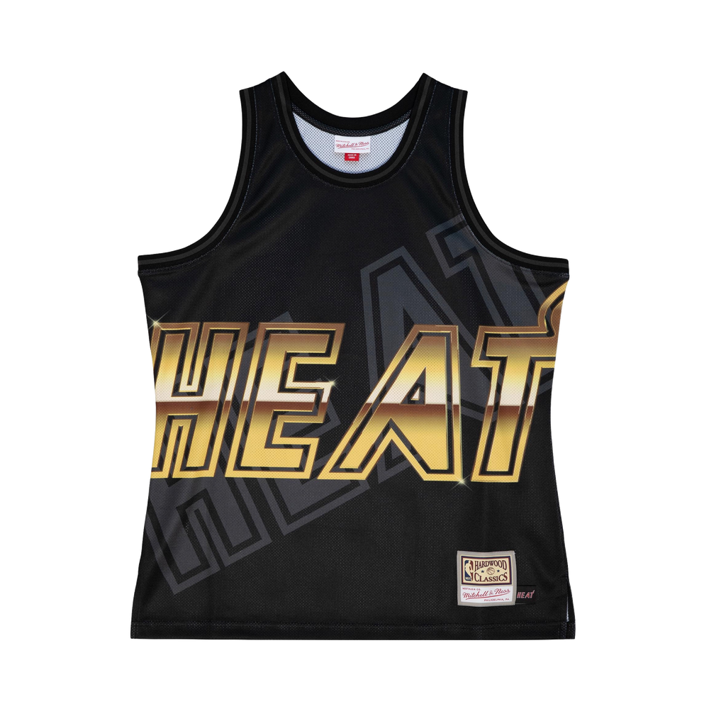 Mitchell and Ness Miami HEAT Big Face Tank UNISEXTEE MITCHELL & NESS    - featured image