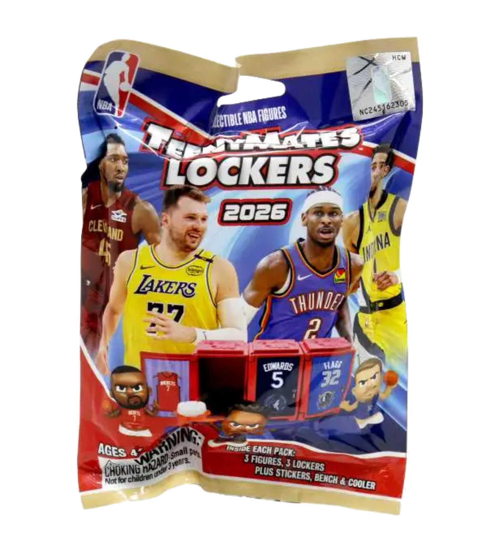The Party Animal’s NBA Teenymates Locker Room Sets feature collectible NBA player figures in uniform with team logos and toy locker accessories, ideal for fans and perfect for collectors of Locker Room Sets.