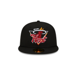 New Era Miami HEAT Tip Off Fitted - 1