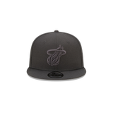 New Era Miami HEAT Tonal Fitted Hat - 1