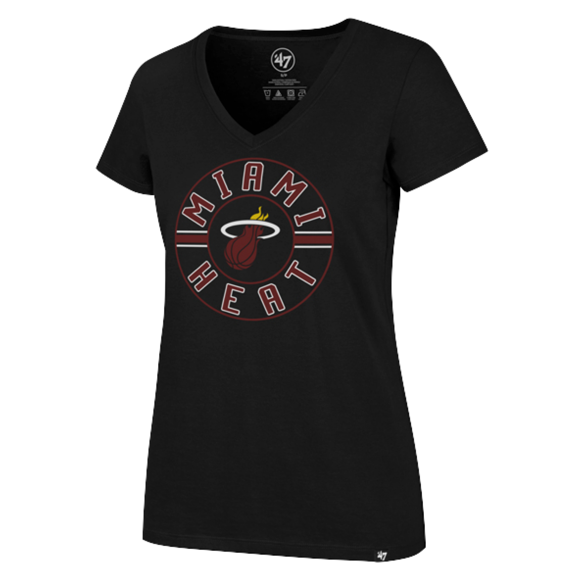 47 Brand Miami HEAT Ladies Ultra Rival Miami HEAT Tee