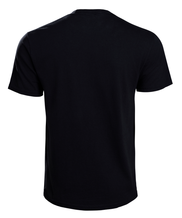 Court Culture Welcome to Vice City Tee: Black, 100% cotton, standard fit with pink neon WELCOME TO vice city text and a small white V1 logo on the chest. Machine wash cold. Brand: Court Culture.