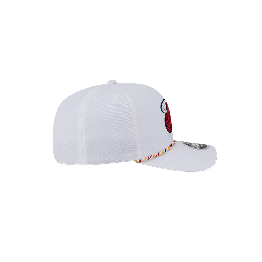 Snapped Back Rope Snapback New Era Miami HEAT Rope Youth Snapback