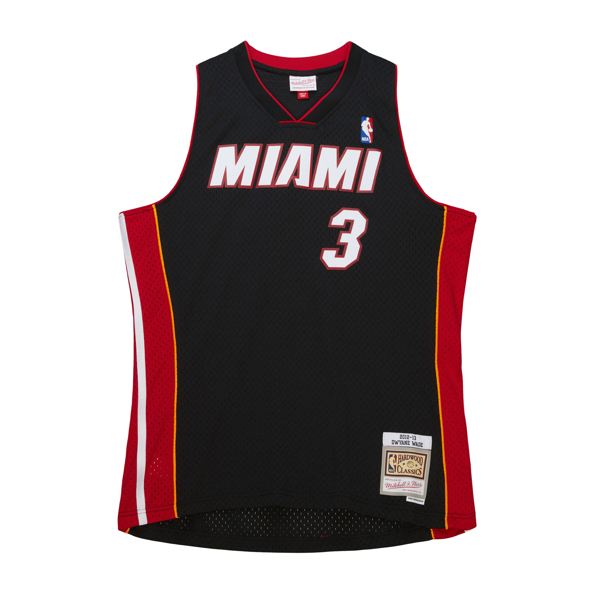 Dwyane Wade Mitchell Ness Miami HEAT 2012 13 Swingman Jersey Miami HEAT Store
