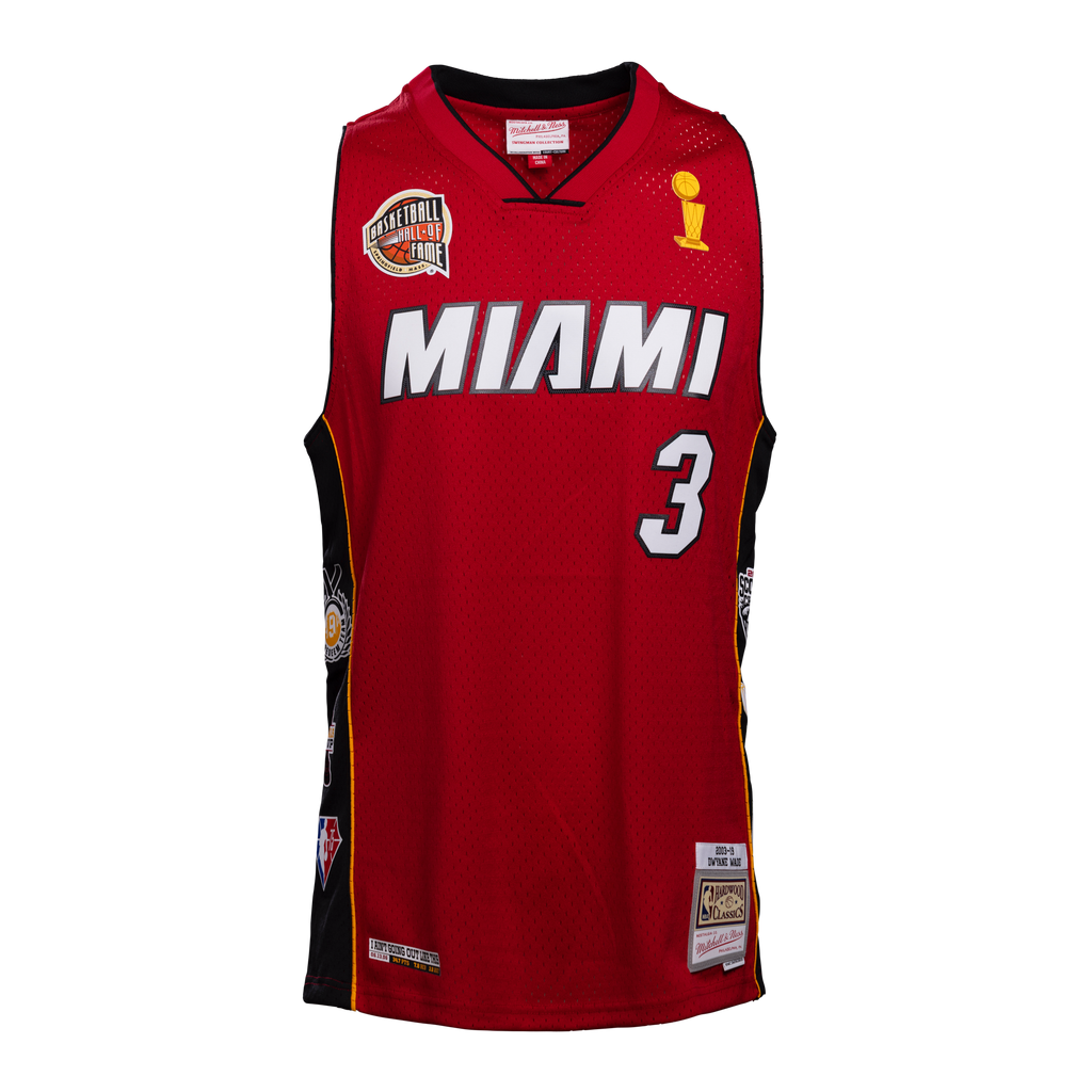 Court Culture x Mitchell and Ness Wade HOF Jersey â Miami HEAT Store