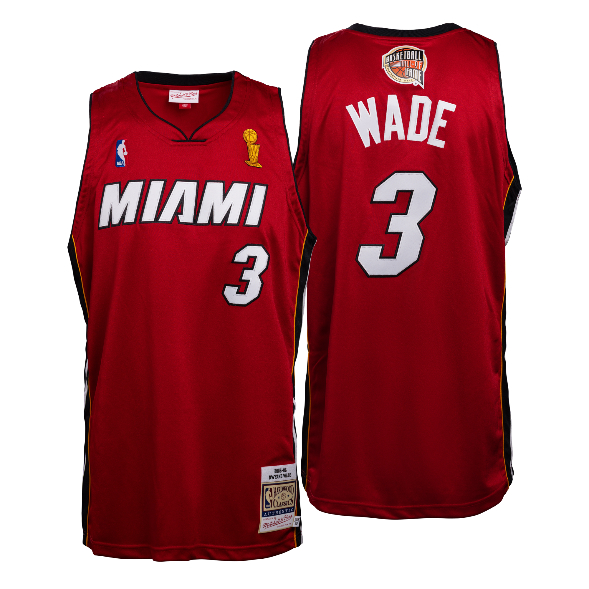 2005-2006 Dwayne Wade NBA Finals Game Worn Jersey
