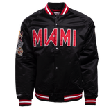 Court Culture x Mitchell and Ness Wade HOF Satin Jacket - 1