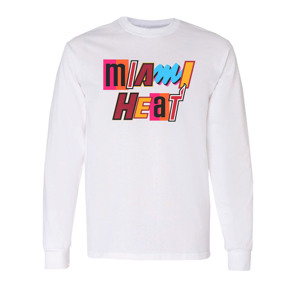 Miami Mashup Vol. 2 Wordmark Long Sleeve Tee UNISEXTEE ITEM OF THE GAME    - featured image