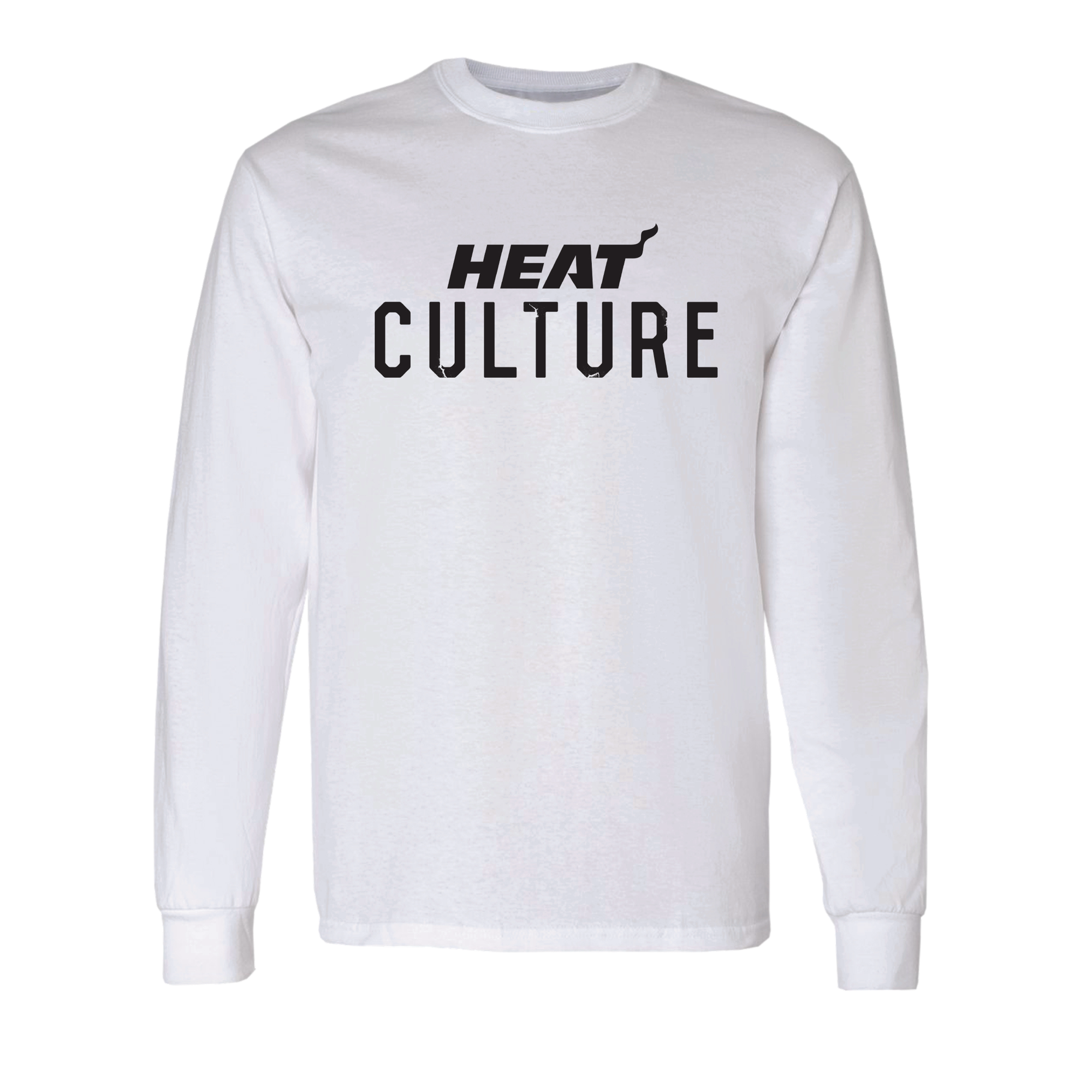 miami heat gear HEAT Culture White Long Sleeve Tee | Miami HEAT