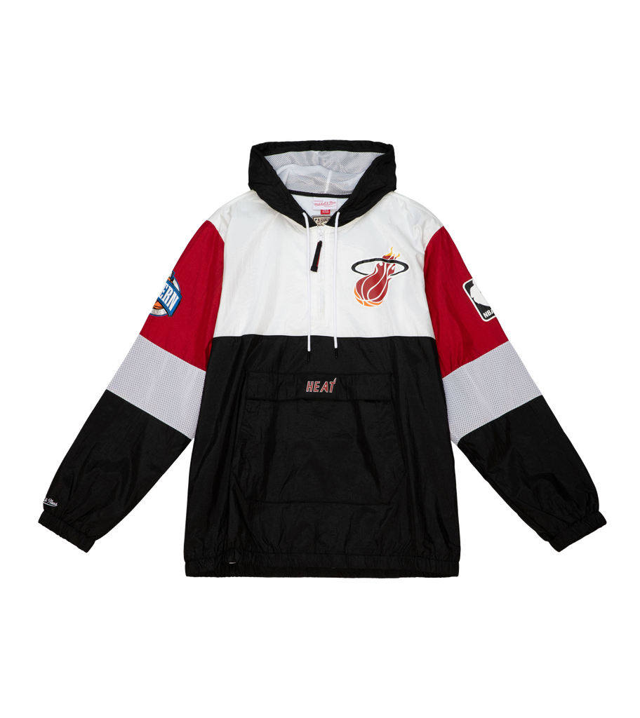 Mitchell and Ness Miami Heat Hardwood Night Windbreaker Mitchell and Ness Miami Heat Hardwood Night Windbreaker