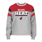New Era Miami HEAT Women's Crewneck Sweater - 1