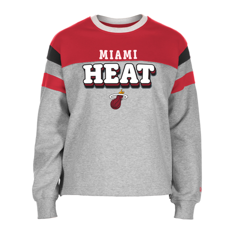 New Era Miami HEAT Women's Crewneck Sweater