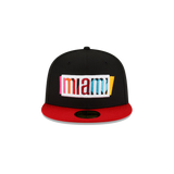 Court Culture Miami Mashup Vol. 2 Wordmark Fitted Hat - 1