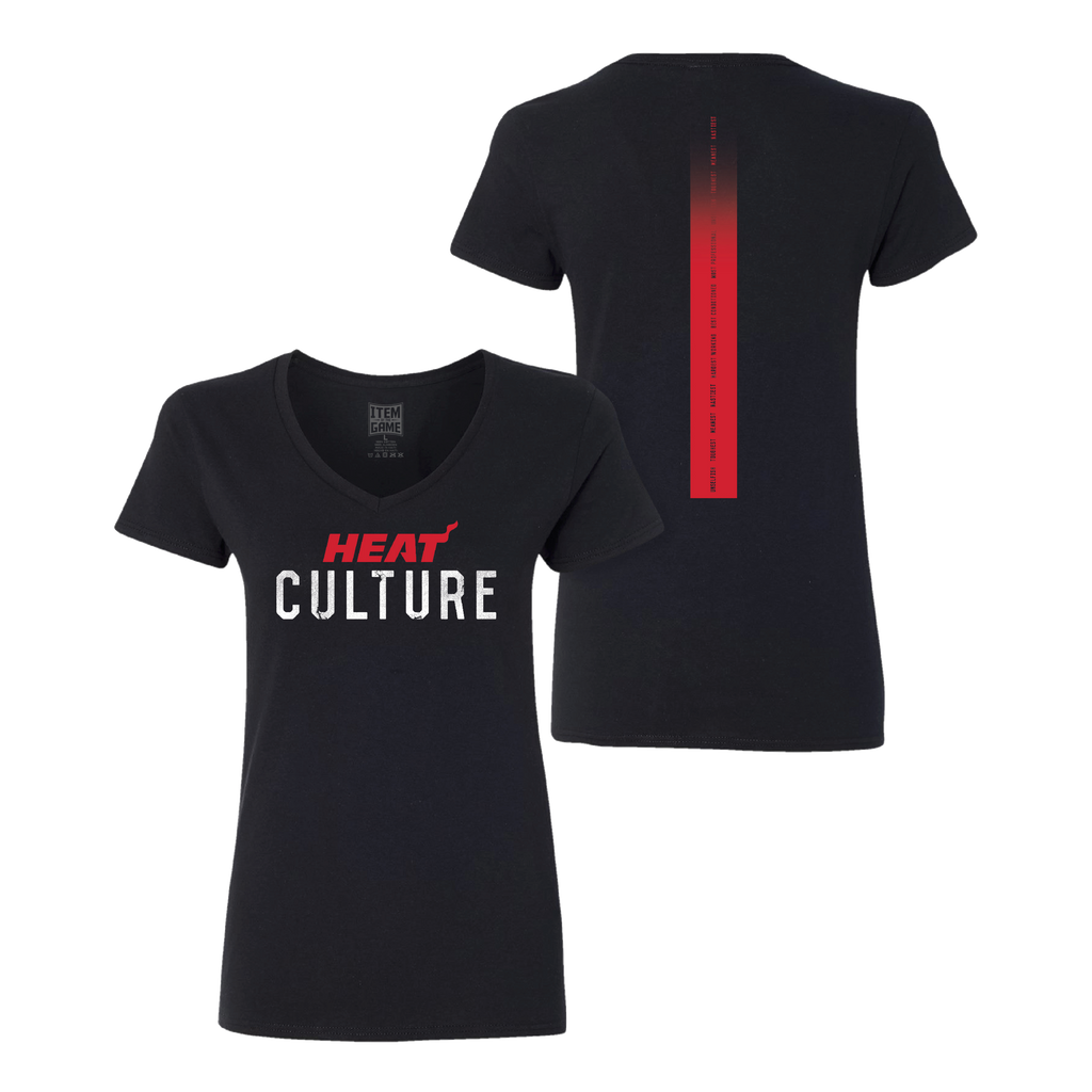 HEAT Culture Wordmark Women's Tee WOMENS TEES ITEM OF THE GAME    - featured image