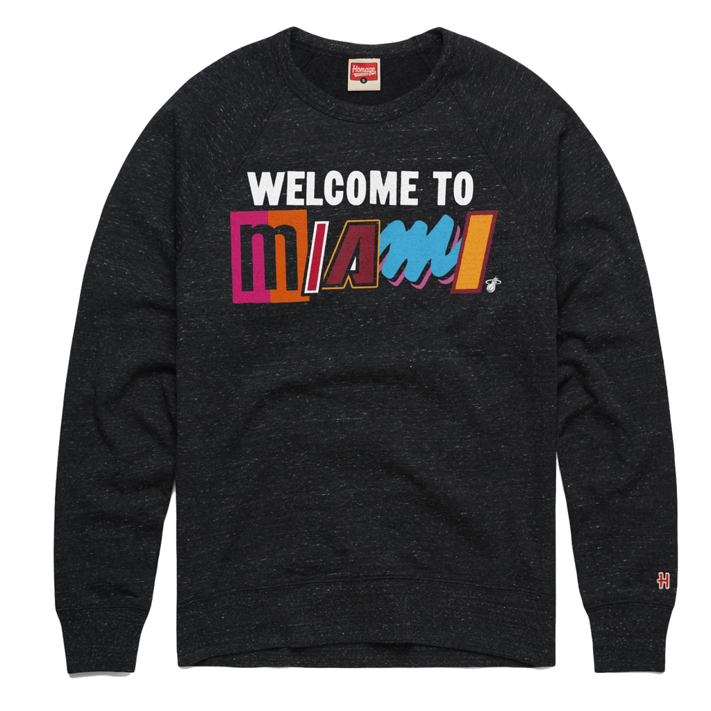 Homage Miami HEAT Welcome To Miami Mashup Crew MENSOUTERWEAR Homage    - featured image