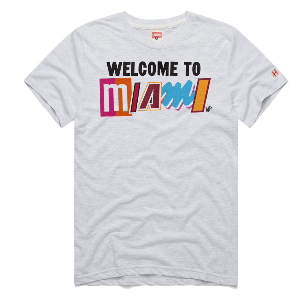Homage Miami Mashup Vol. 2 Welcome To Miami Tee UNISEXTEE Homage    - featured image