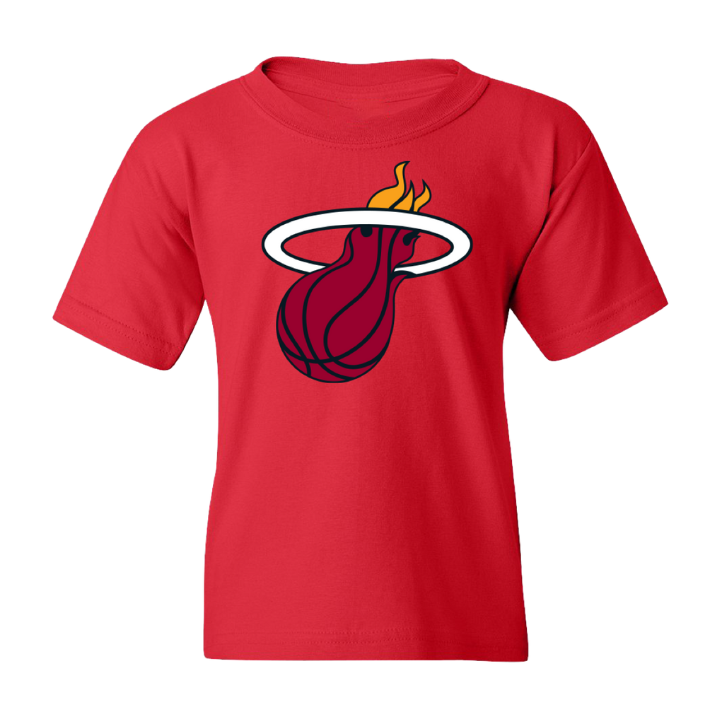 Miami HEAT Red Logo Youth Tee KIDSTEE ITEM OF THE GAME    - featured image