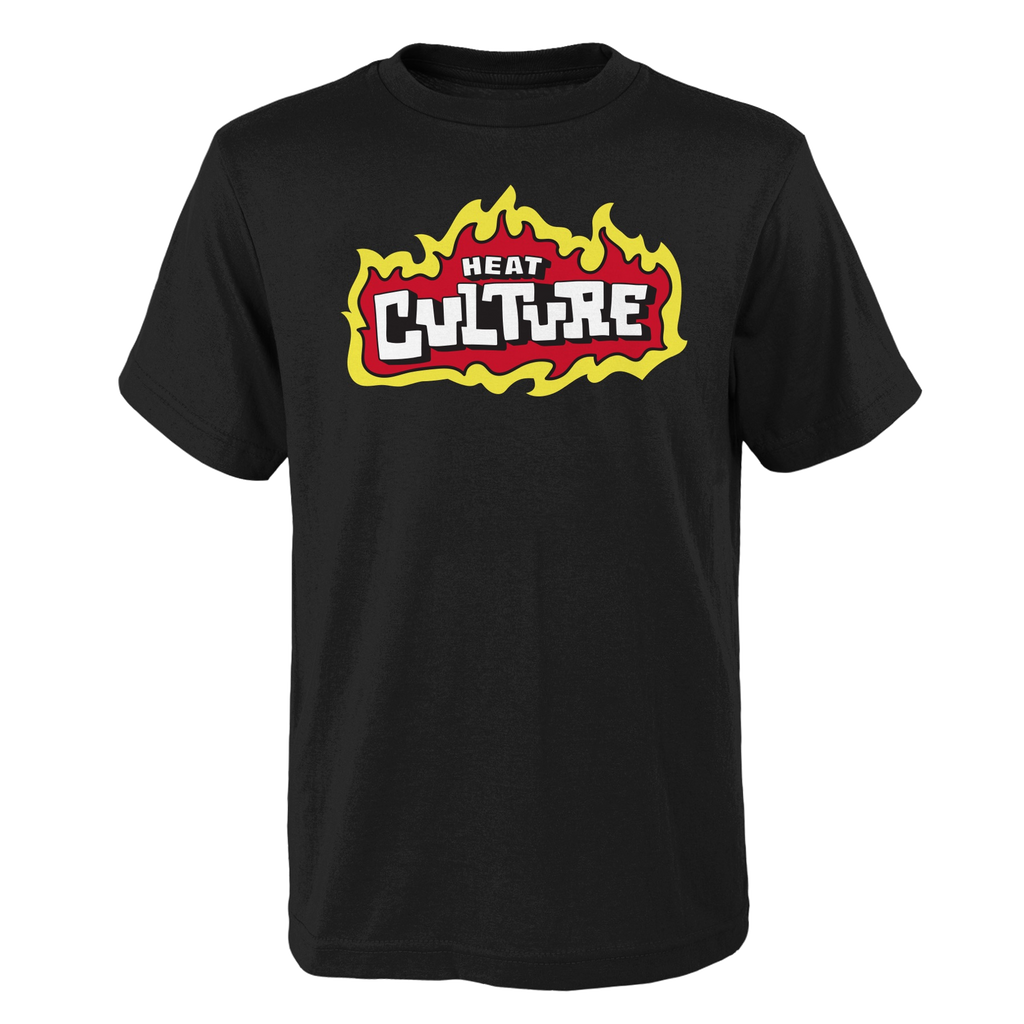 Court Culture HEAT Culture Flames Youth Tee KIDSTEE OUTERSTUFF    - featured image