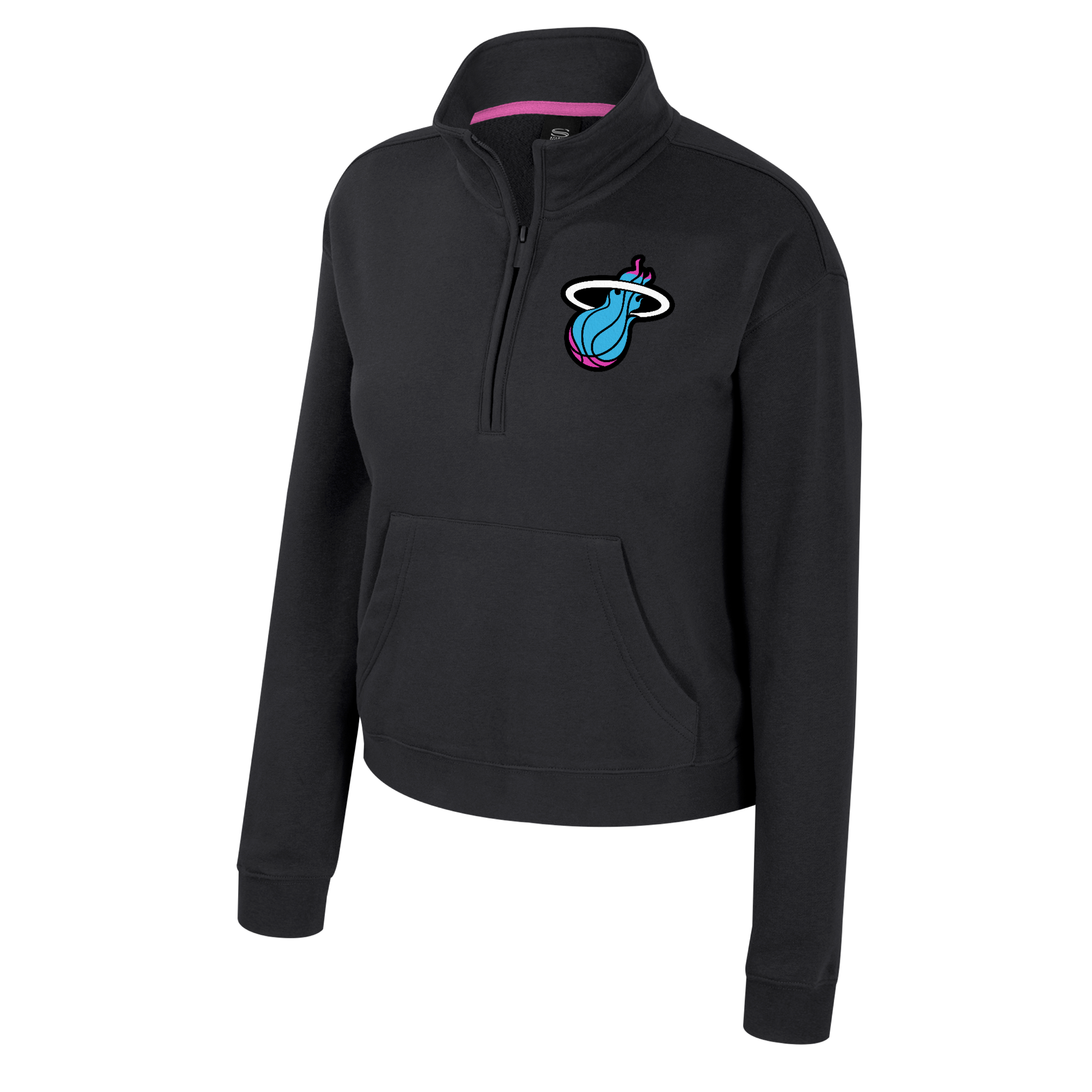 Stadium Essentials Miami HEAT Original Vice Nights 1/2 Zip Women's