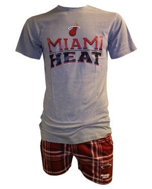 Miami HEAT Boxer T-Shirt Set Men Tees CONCEPTS SPORTS    - featured image