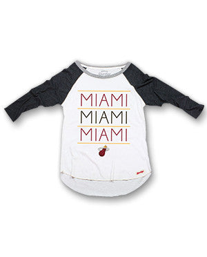 Sportiqe Miami HEAT Melissa Tee
