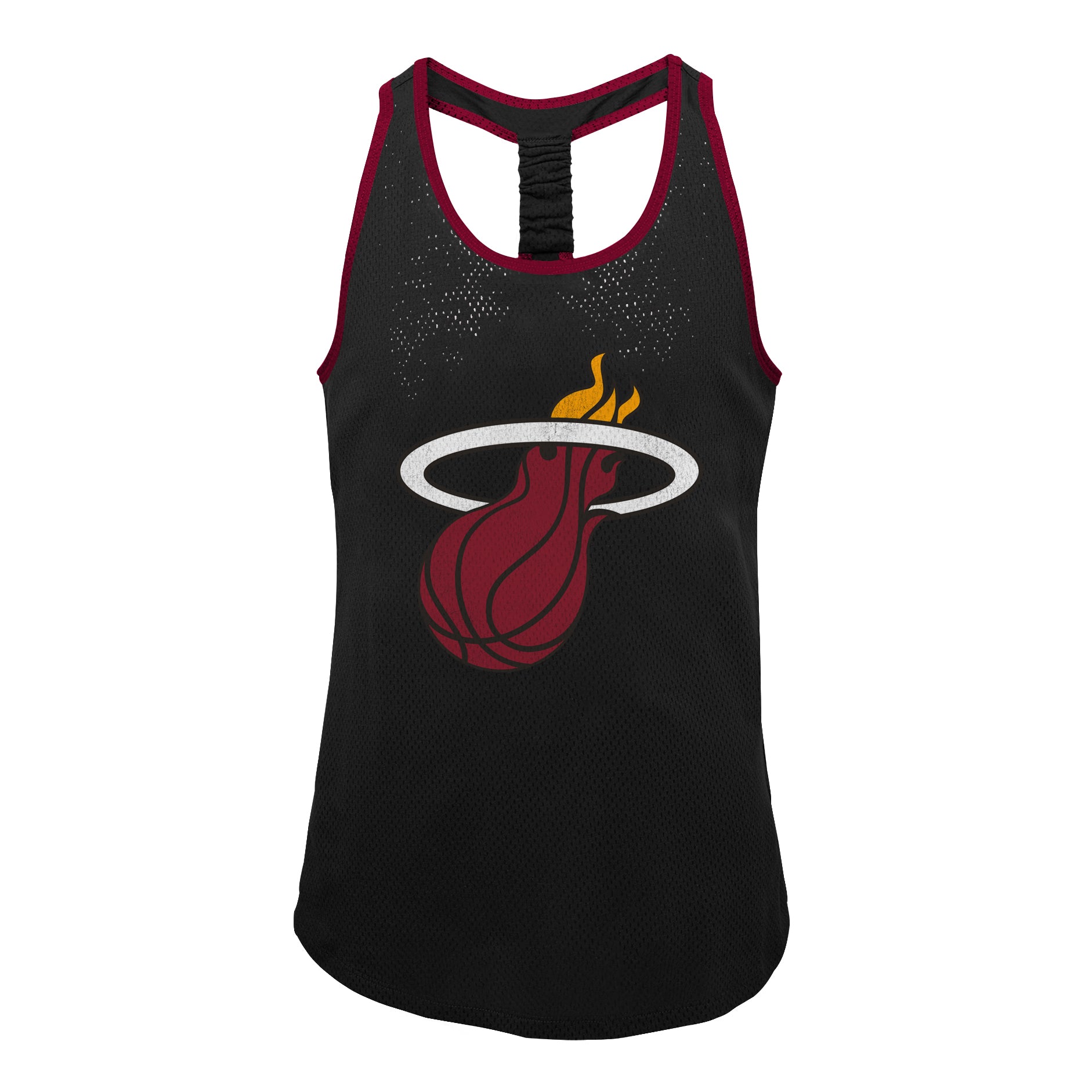 Miami HEAT Girls Fake Out Tank Girls Tee Outerstuff
