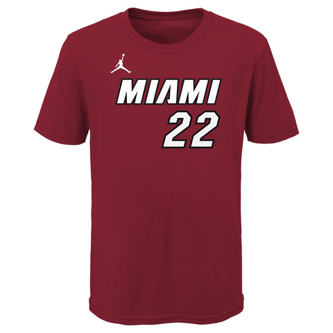 Jordan Men's Miami Heat Jimmy Butler #22 Red Dri-FIT Swingman Jersey