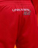 UNKNWN X Mitchell and Ness X Miami HEAT My Towns Red Fashion Shorts - 6