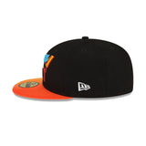 Court Culture Miami Mashup Vol. 2 Gradient Fitted Hat - 3