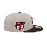 New Era Miami HEAT Heather Patch Fitted - 7