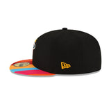 Court Culture Miami Mashup Vol. 2 Color Block Fitted Hat - 5