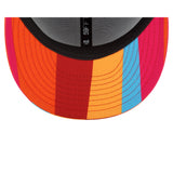 Court Culture Miami Mashup Vol. 2 Color Block Fitted Hat - 7
