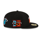 Court Culture Miami Mashup Vol. 2 Ball & Flame Fitted Hat - 6