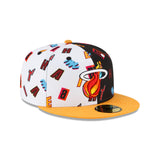 Court Culture Miami Mashup Vol. 2 Two Tone Fitted Hat - 4
